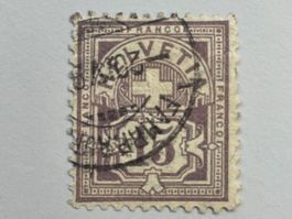 Ziffermuster ZNr. 64F, gestempelt