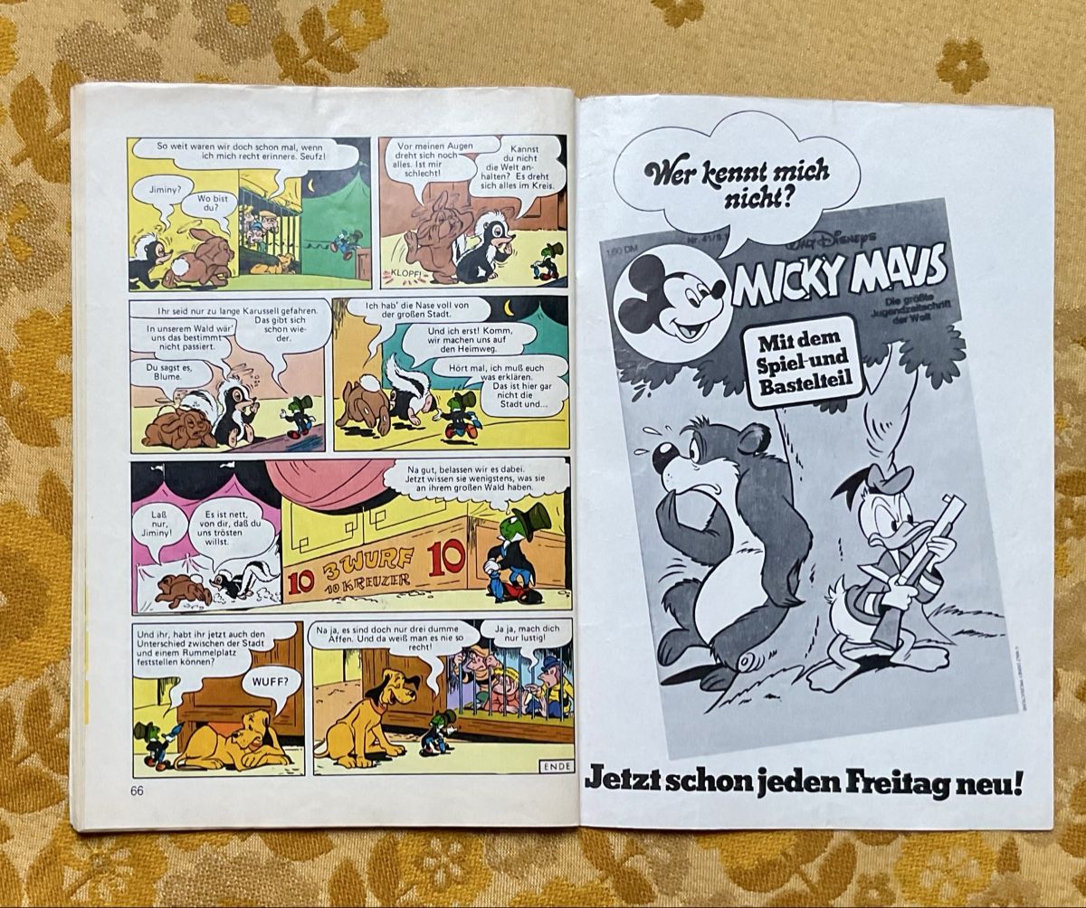 Fumetti: Pinocchio Comic Walt Disney Pinocchio von 1978 – Usato da Endingen venduto da nathan05 8