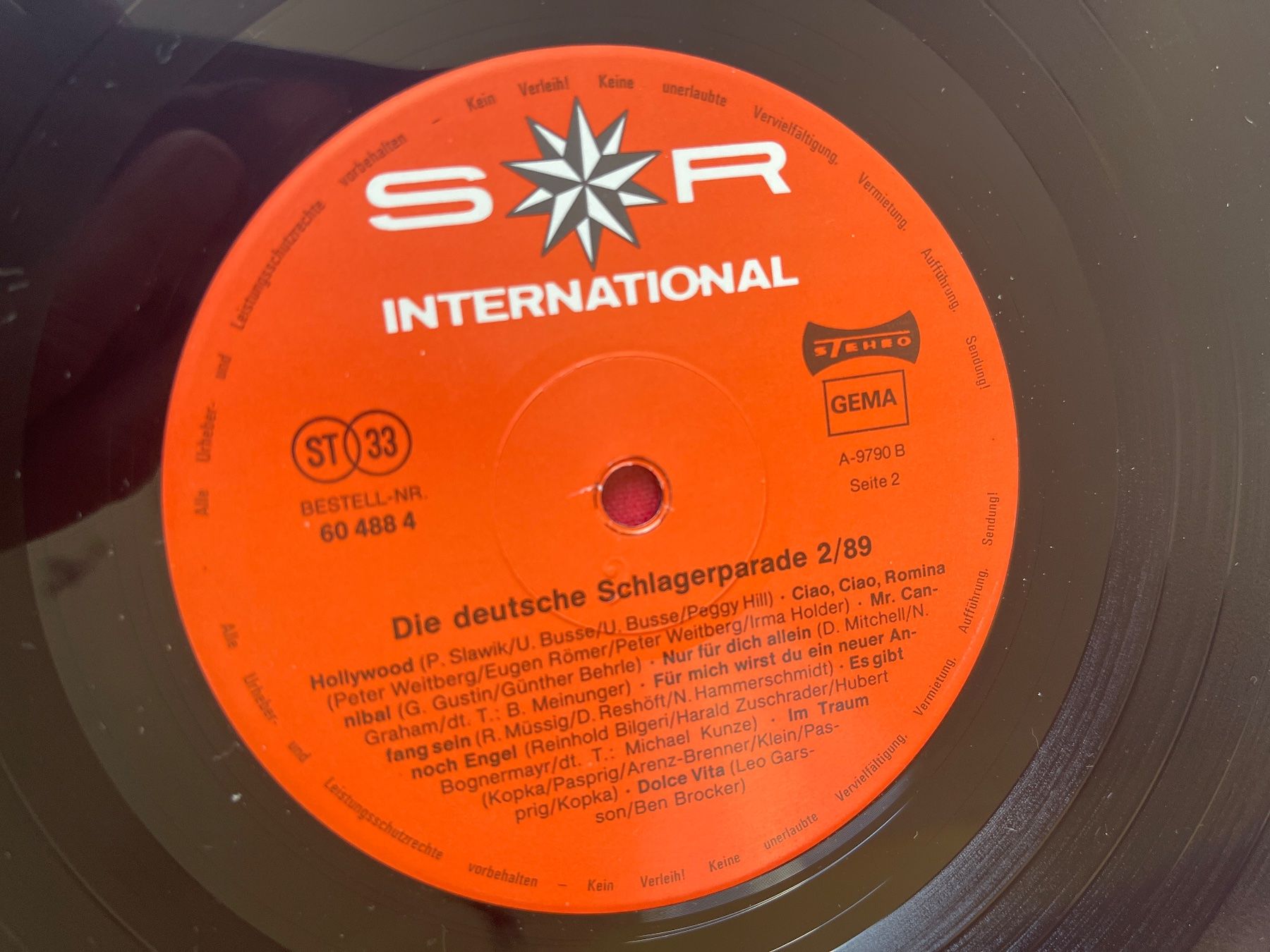 Dischi in vinile: A505/Die deutsche Schlagerparade 2/89 – Usato da Frutigen venduto da Philippe_jsp 2