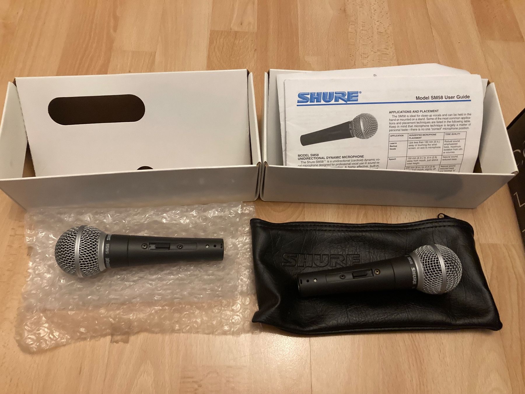 Shure Microfoni: 2x Shure SM58 – Usato da Unterägeri venduto da hopevad 1