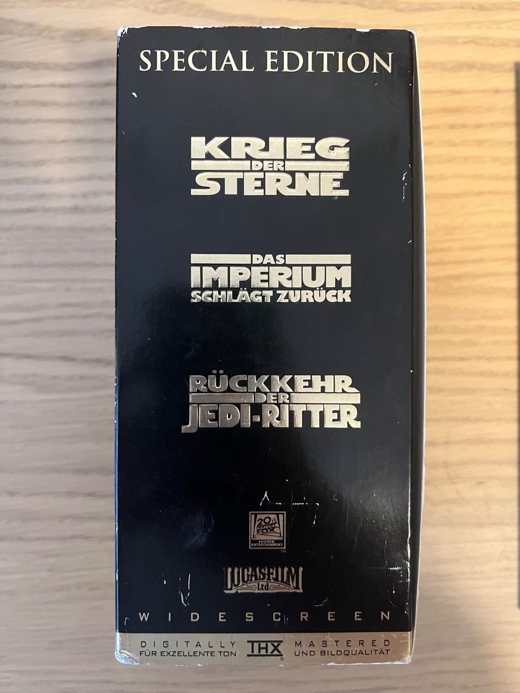 Alle VHS: Starwars Trilogie VHS Kasetten Special Edition – Gebraucht aus Horn von HanSolo. 1