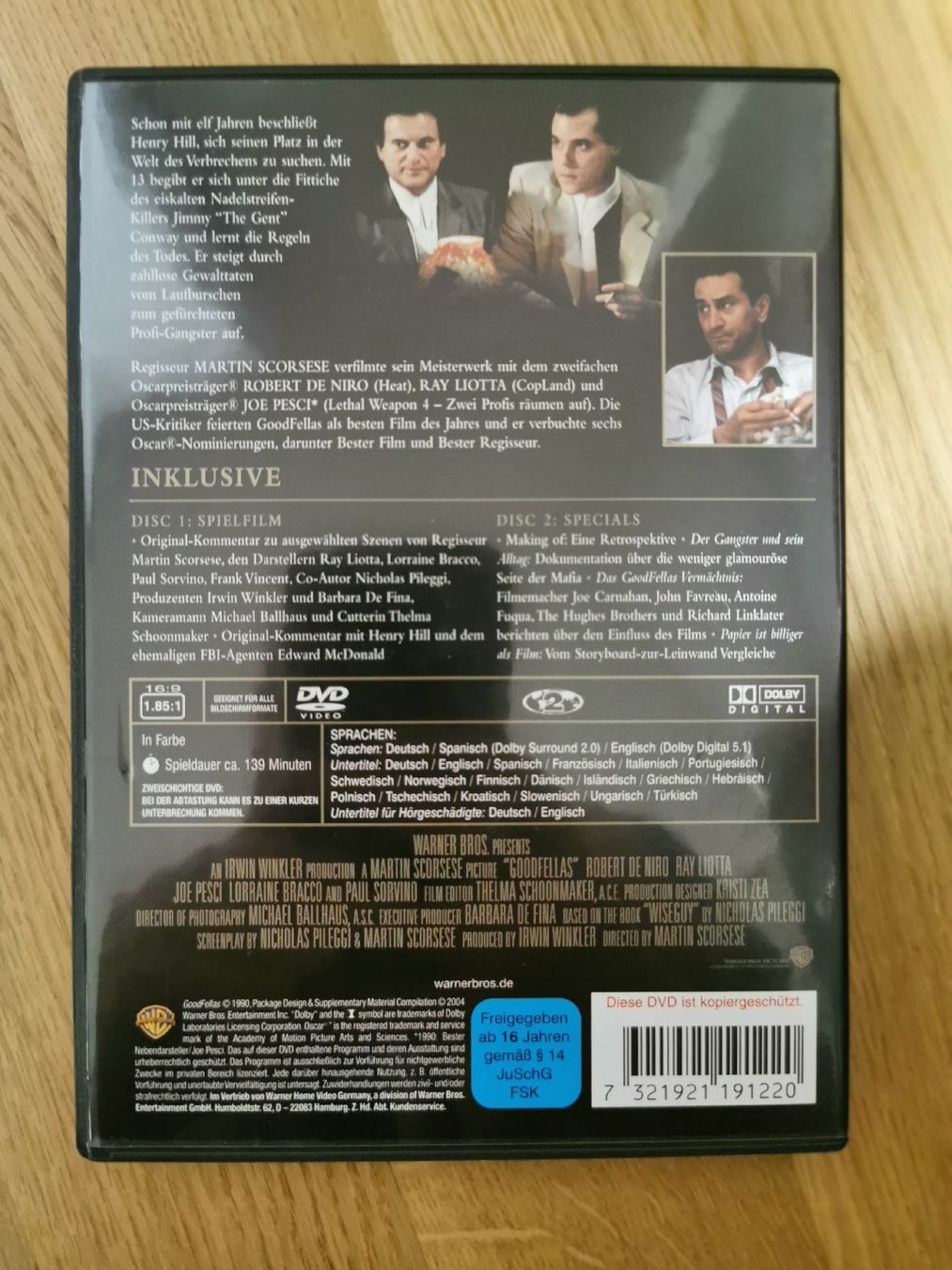 Tous les DVDs: Good Fellas - DVD – D'occasion à Arnegg par michik999 1