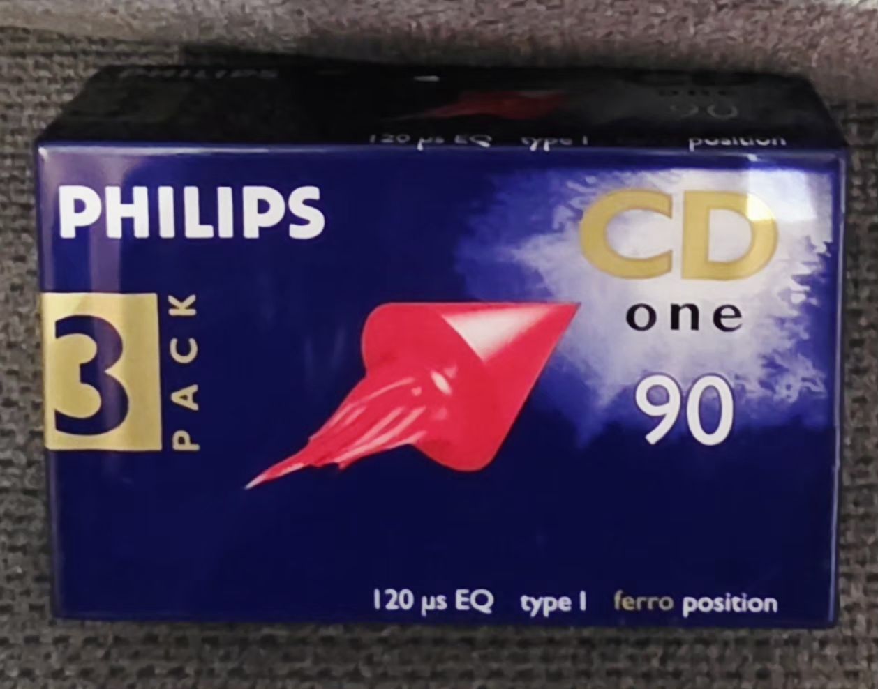 Musicassette: TRIO cassettes PHILIPS "CD ONE 90" – Nuovo e nell'imballaggio originale da LAUSANNE venduto da Mistersound