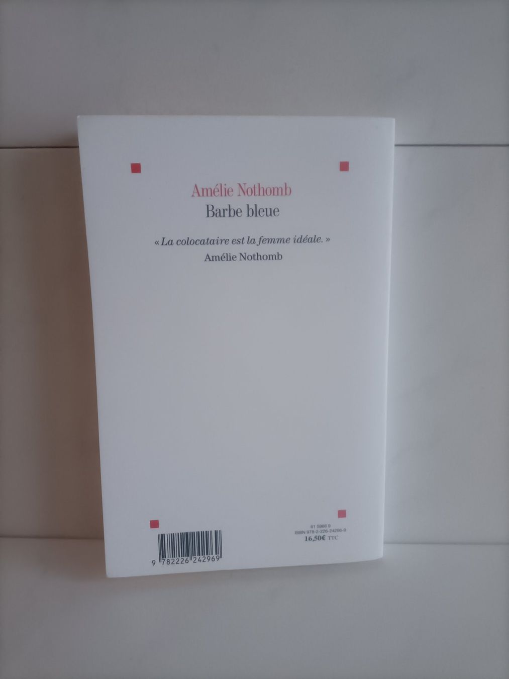 Bücher: Barbe bleue / Amélie Nothomb / Albin Michel 2012 – Gebraucht aus crans montana von AB3963 1