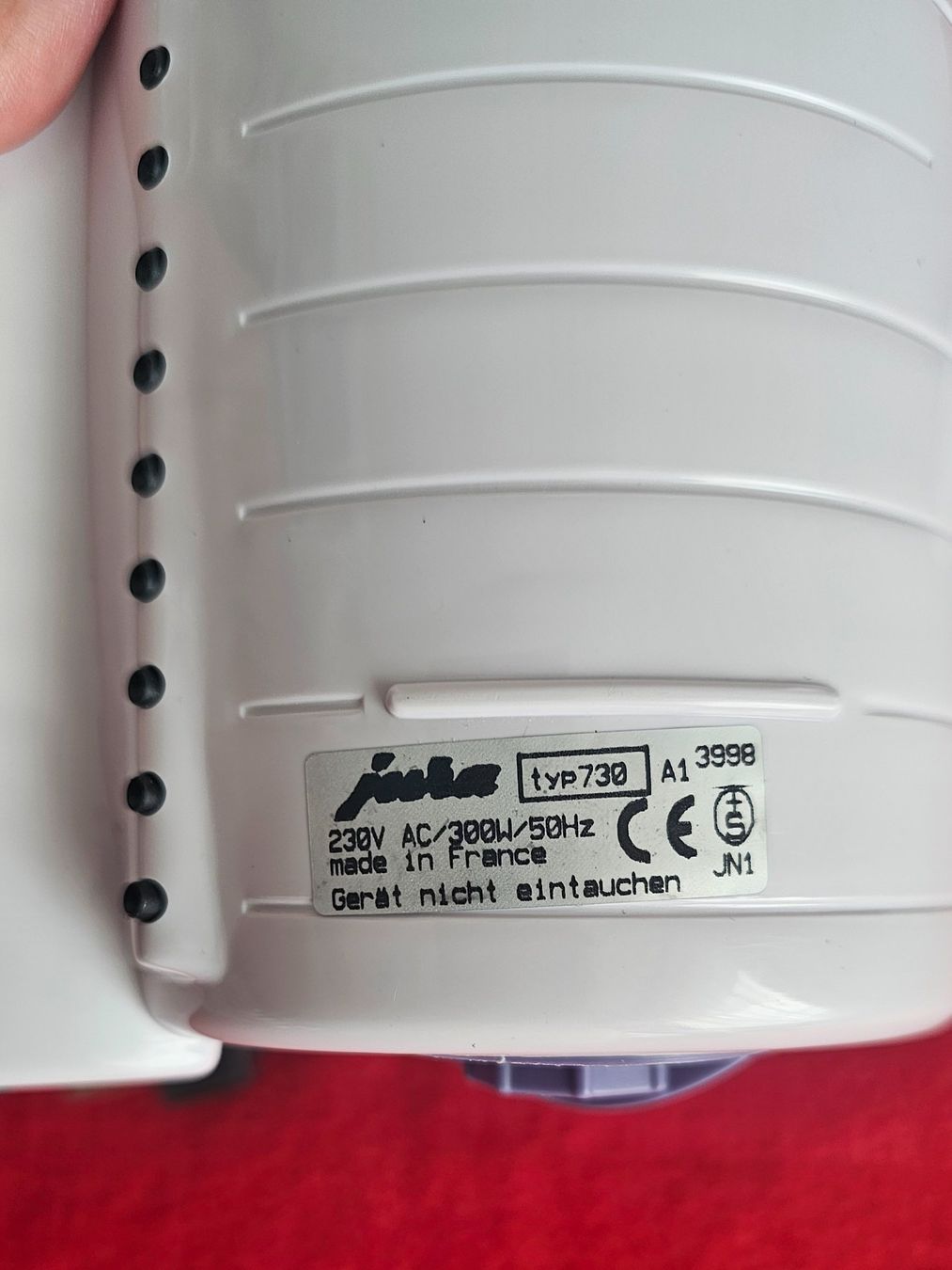 Jura Pulitori a vapore: *Jura*typ 730 Fenster Dampfreiniger – Usato da Bronschhofen venduto da Xena37 3