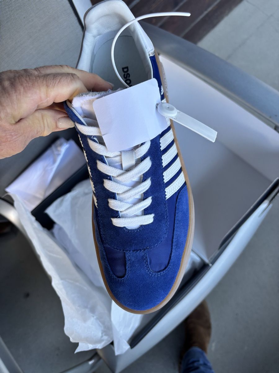 Dsquared2 Scarpe da uomo: Neuer Ledersneaker DSQUARED2 blau 41 – Nuovo (secondo la descrizione) da Ipsach venduto da Wn20133 6