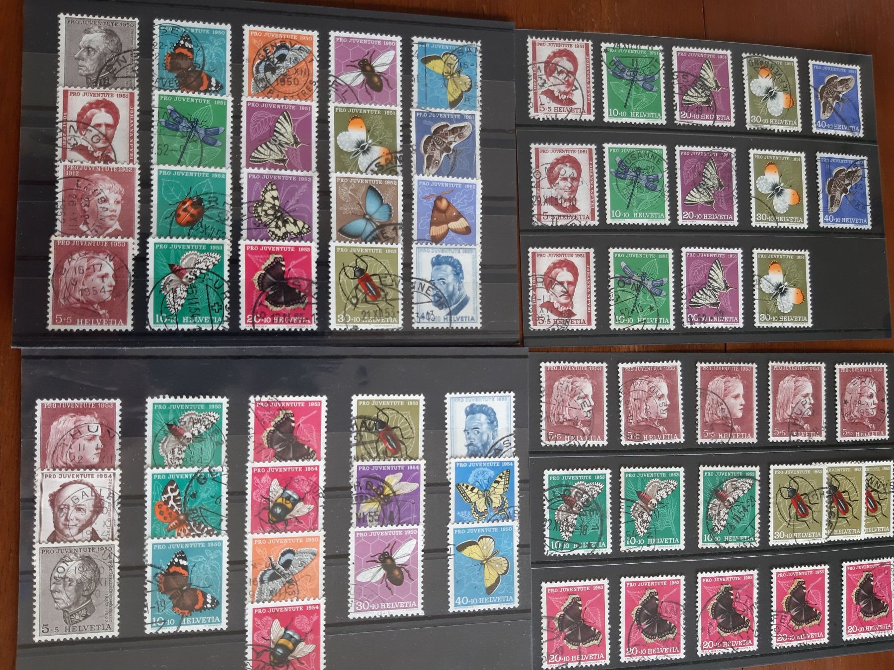 Alle Briefmarken: Timbres-poste – Gebraucht aus Aigle von Calcicole 7