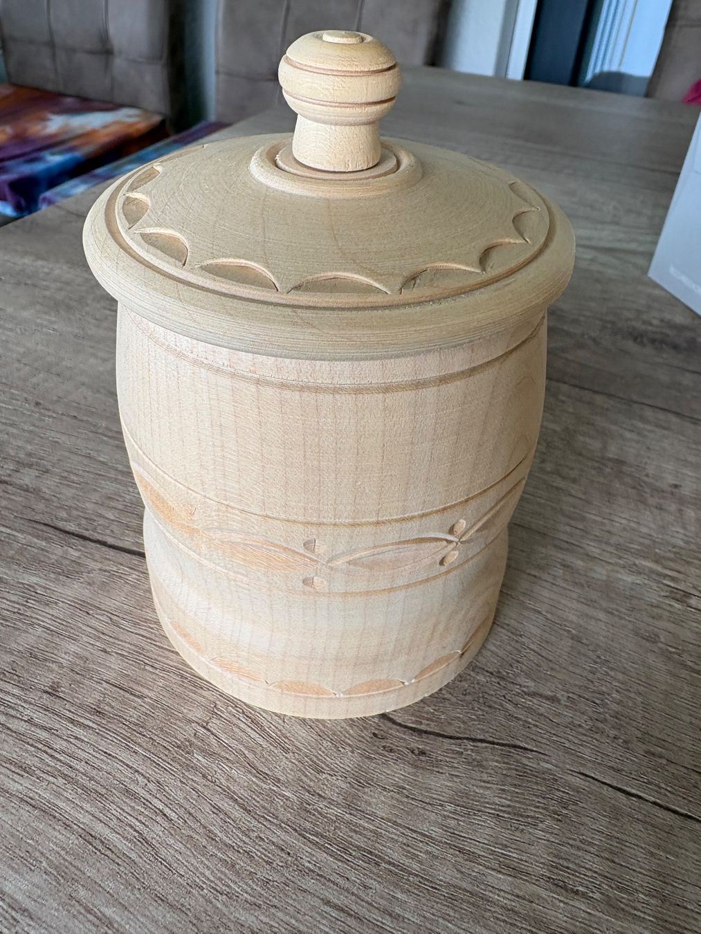 Articles en bois: Holzdose mit Deckel handgefertigt – D'occasion à Schübelbach par S1CH