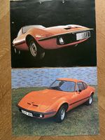 OPEL GT/J Prospekt-Konvolut 1971 1972 General Motors Suisse