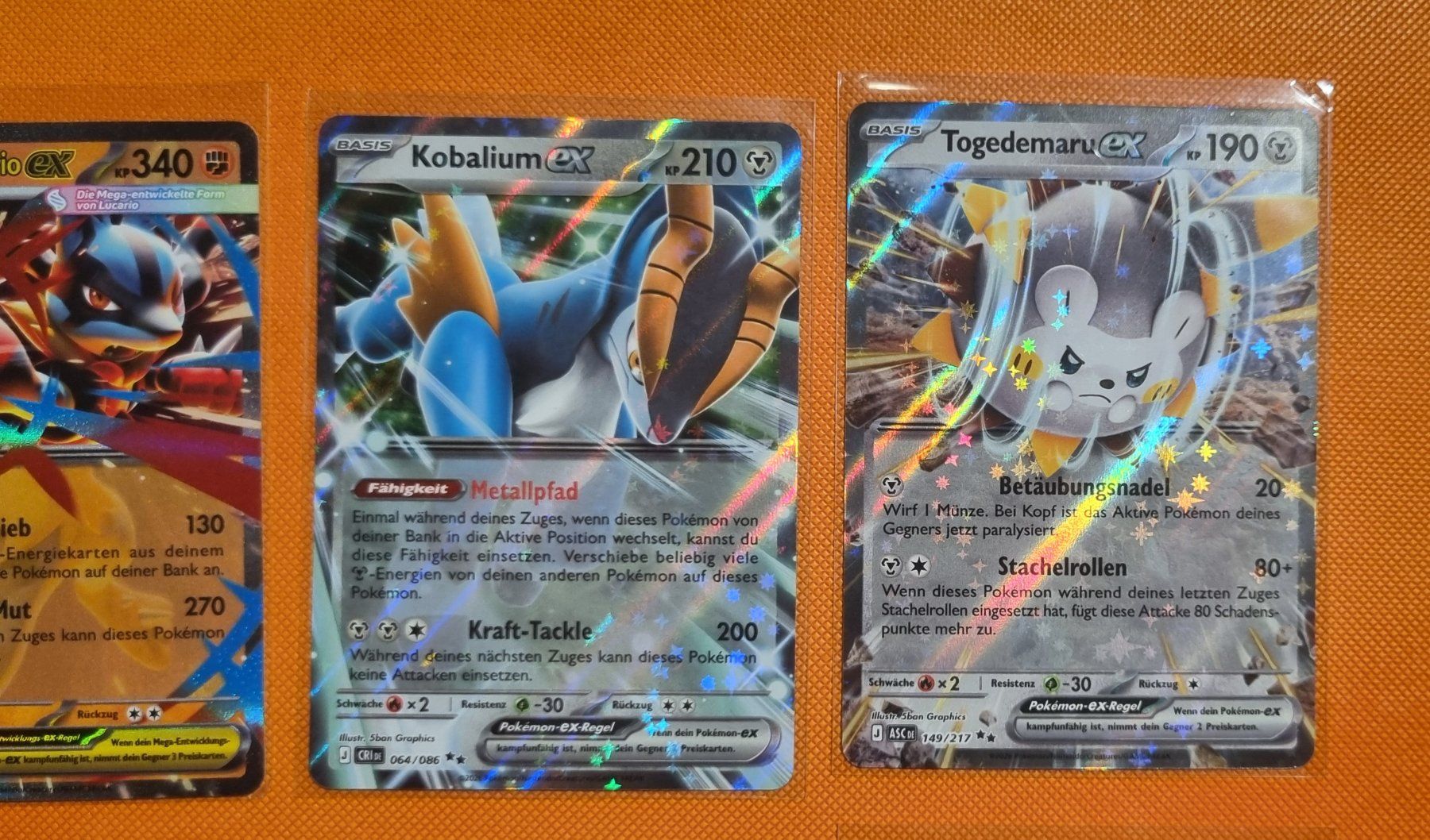 Pokémon Cartes à collectionner: Pokemon ex Kartenbundle deutsch 8x – D'occasion à Bichelsee par Kompiuter 1