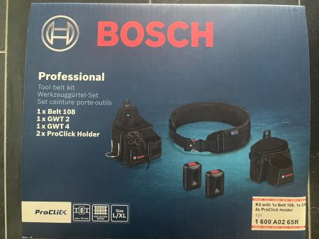 Bosch Werkzeuggürtel Set (OVP)