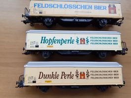 3 Märklin-Bierwagen  H0