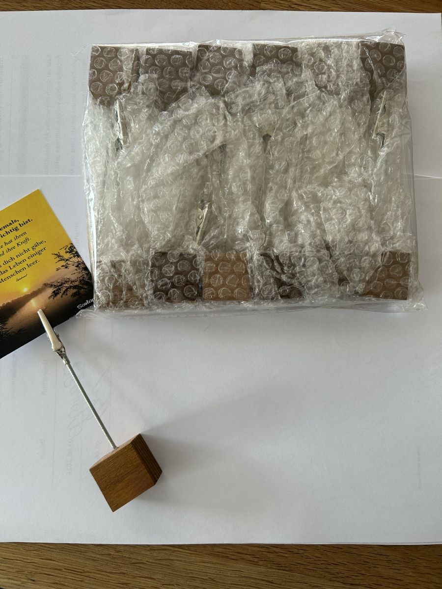 Altri mobili per ufficio: Notizhalter Holz neu – Nuovo e nell'imballaggio originale da Güttingen venduto da Hunzer