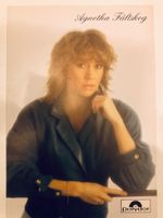 ABBA Agnetha Fältskog Originale seltene Promo Karte
