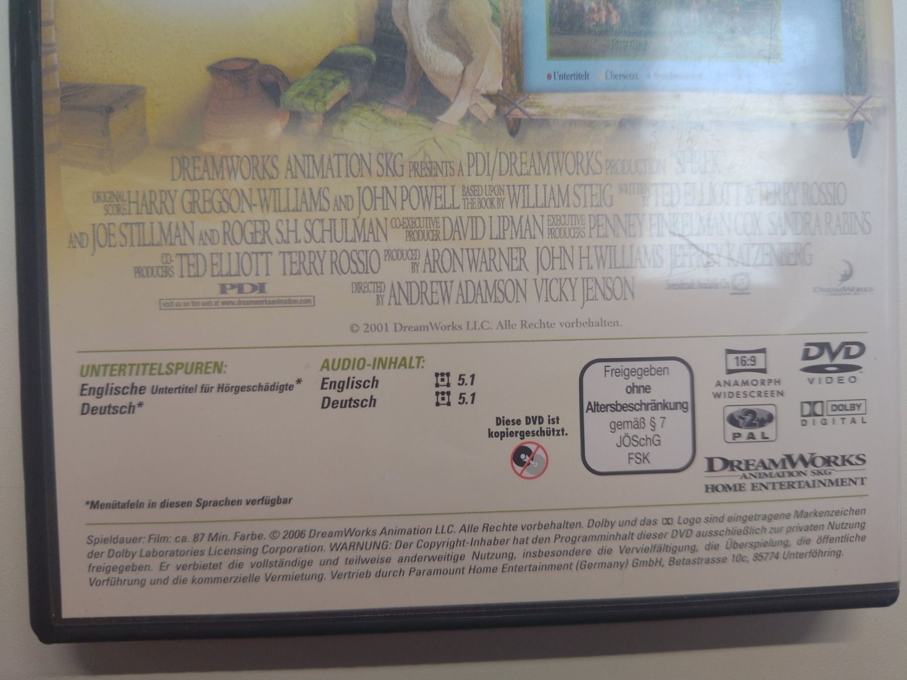 Tous les DVDs: Shrek - Der tollkühne Held – D'occasion à Liestal par Kratzilla 3