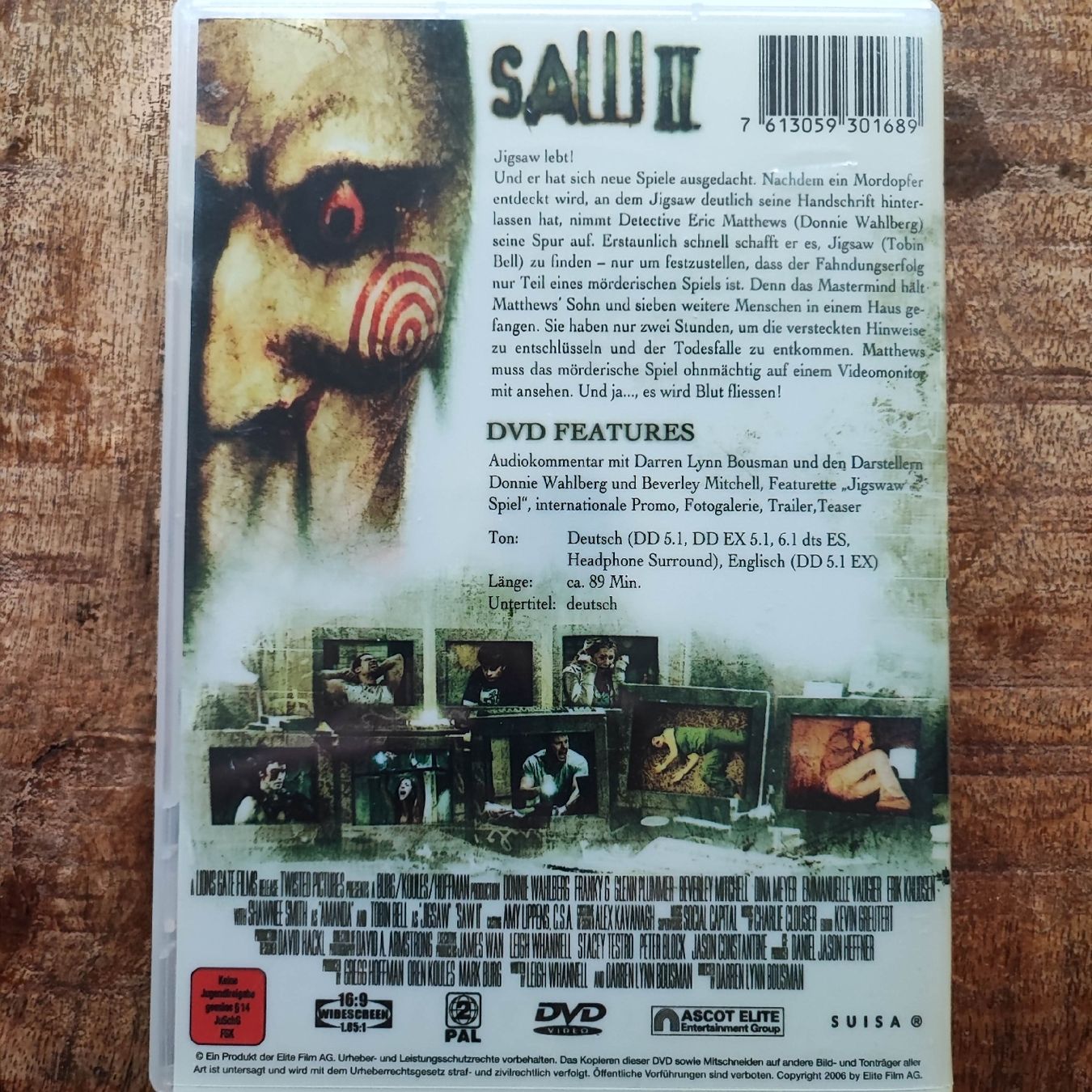 Tutti i DVDs: DVD Saw II – Usato da Dübendorf venduto da kb86_MOVIE 1
