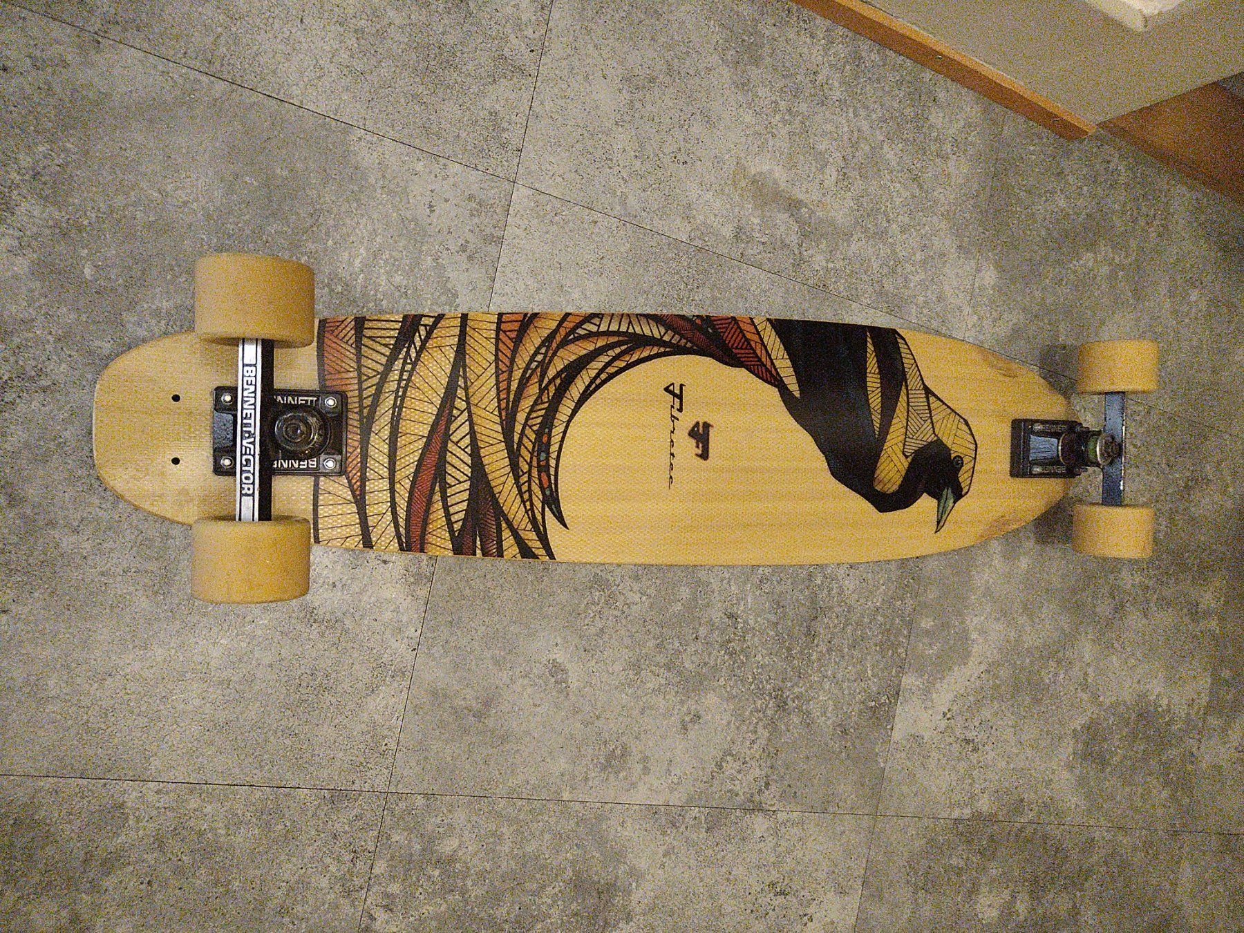 Skateboards: Fibertech Slalomboard – Gebraucht aus Winterthur von rom_sl56