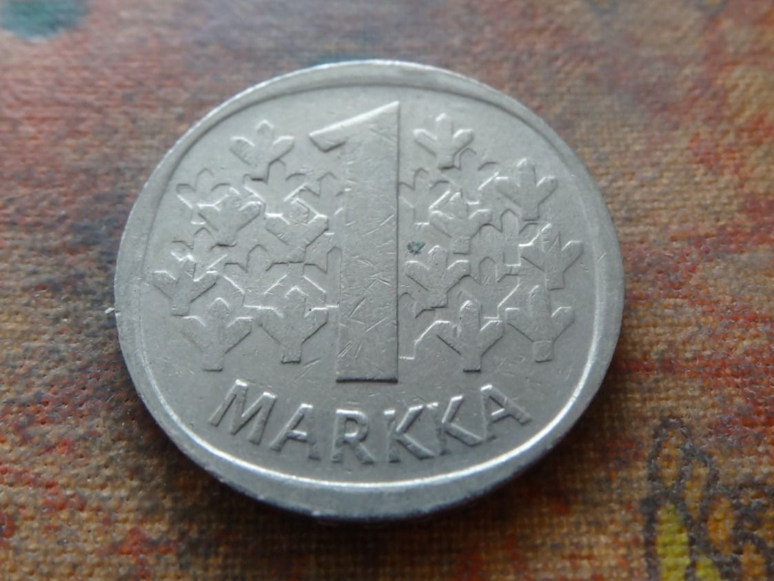 Tutti le monete: FINLANDE  1  Markka  1974 – Usato da Romanel-sur-Lausanne venduto da Swift13 1