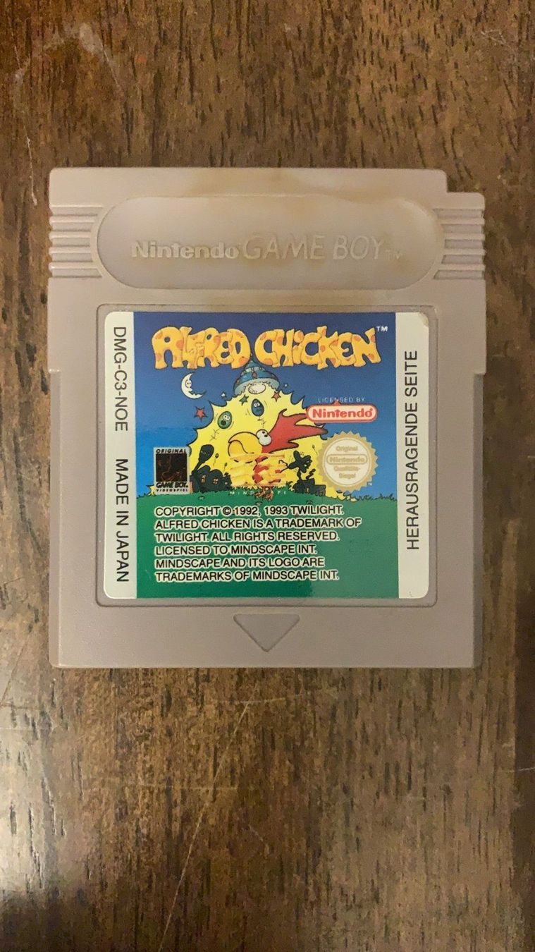 Spiele: Alfred Chicken für Gameboy – Gebraucht aus Gebenstorf von RetroFuture