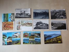 10 x Karten Schwyz ab 1902