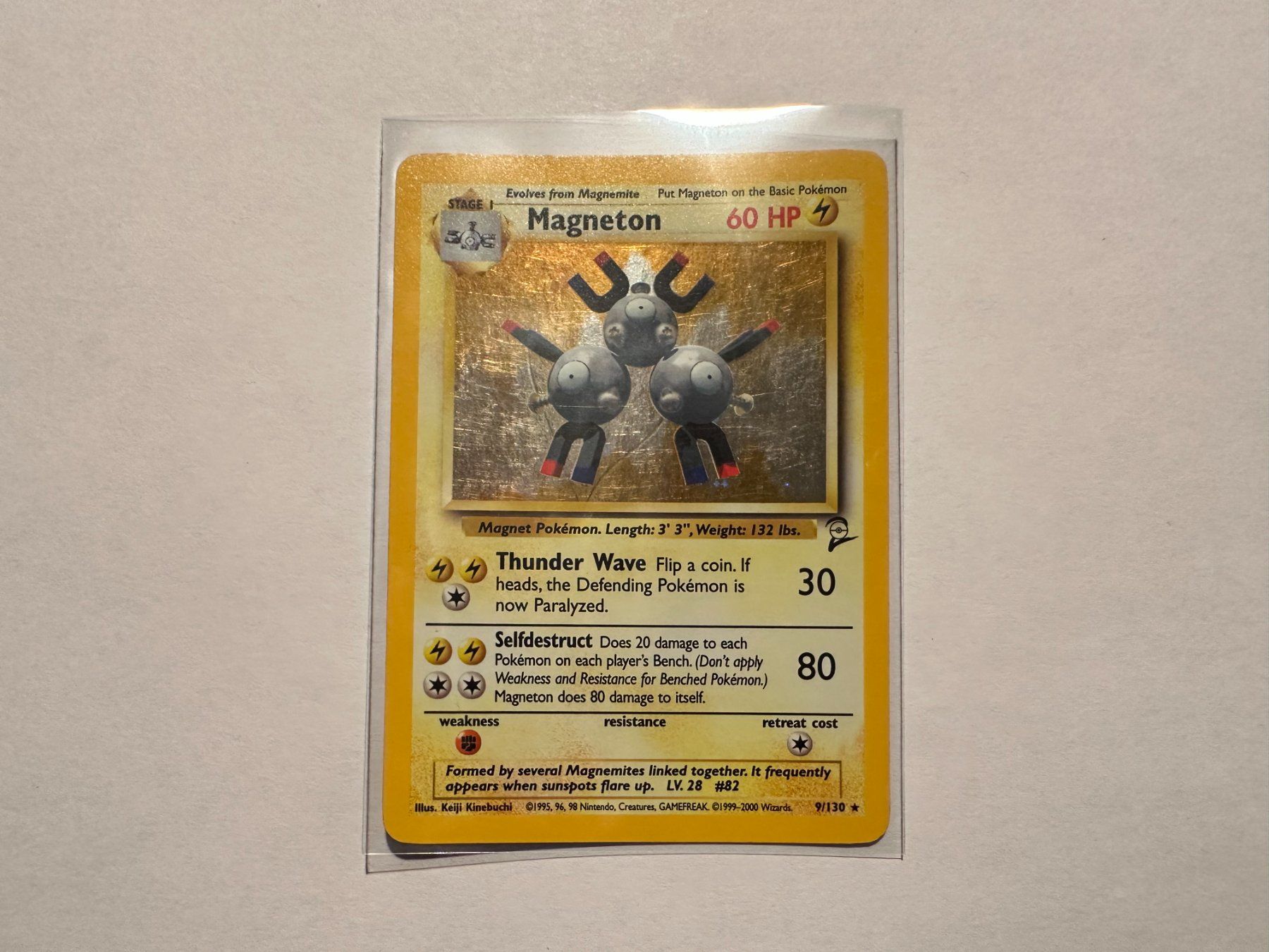 Pokémon Carte collezionabili: Magneton holo Base 2 EN – Usato da Hagendorn venduto da Pokecollectorch