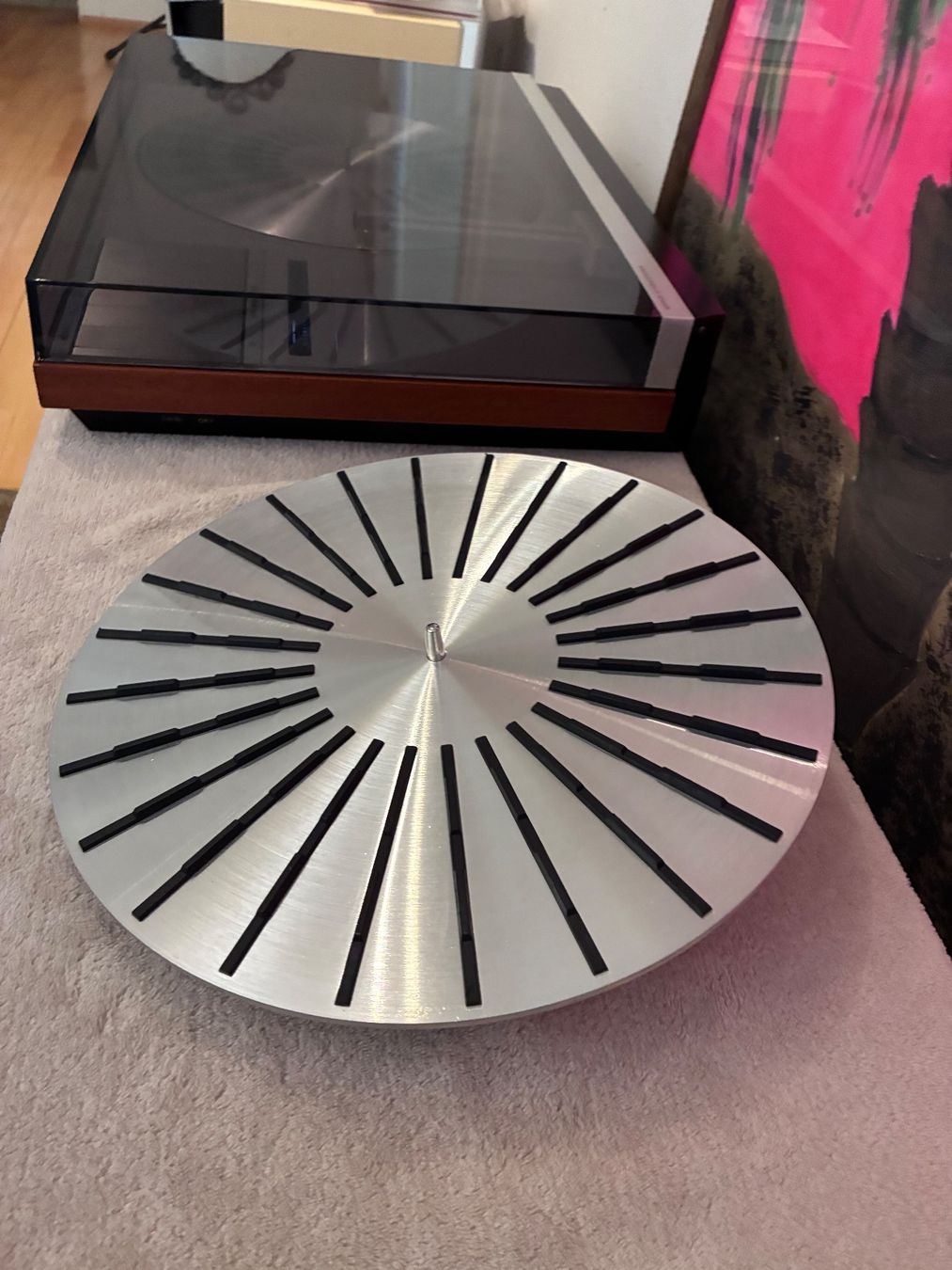 Bang & Olufsen Giradischi: Beogram 4002 / 4004 plate and support plate . – Usato da Zürich venduto da HiFiAtelier 1