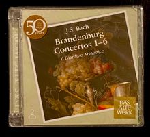 2 CDs J. S. Bach • Brandenburgische Konzerte • Armonico