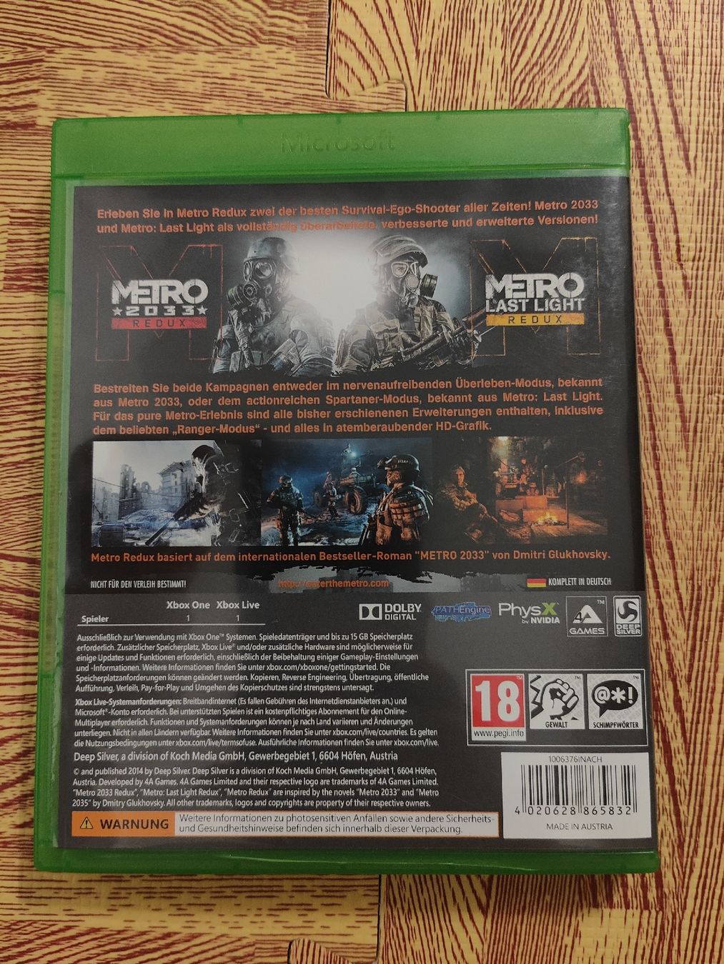 Giochi: Metro Redux  – Usato da Liestal venduto da bebbi1989 1