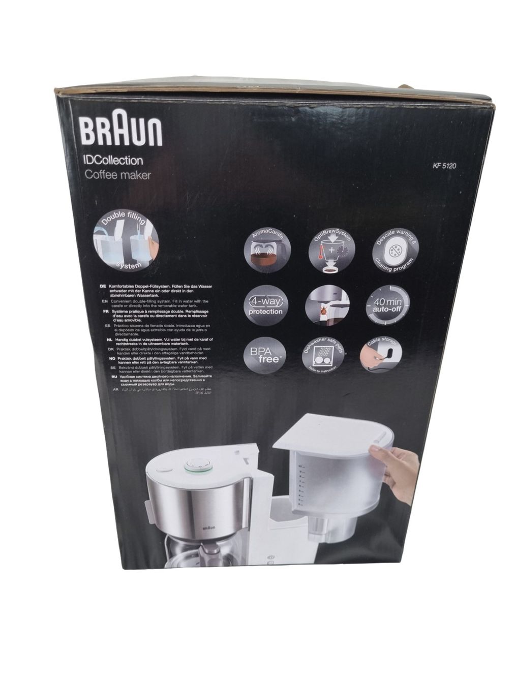 Braun Kaffeemaschinen & Espressomaschinen: Braun Coffemaker KF 5120/ Filterkaffeemaschine – Neu (gemäss Beschreibung) aus Wangen b. Olten von Restwert_Wangen 2