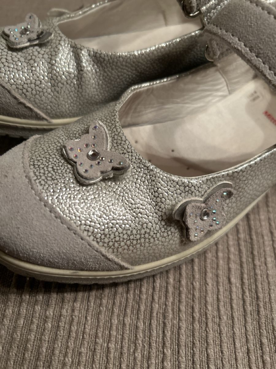Elefanten Scarpe per ragazze: Silberne Elefanten Schuhe, Grösse 34 – Usato da Dottikon venduto da cimar 4