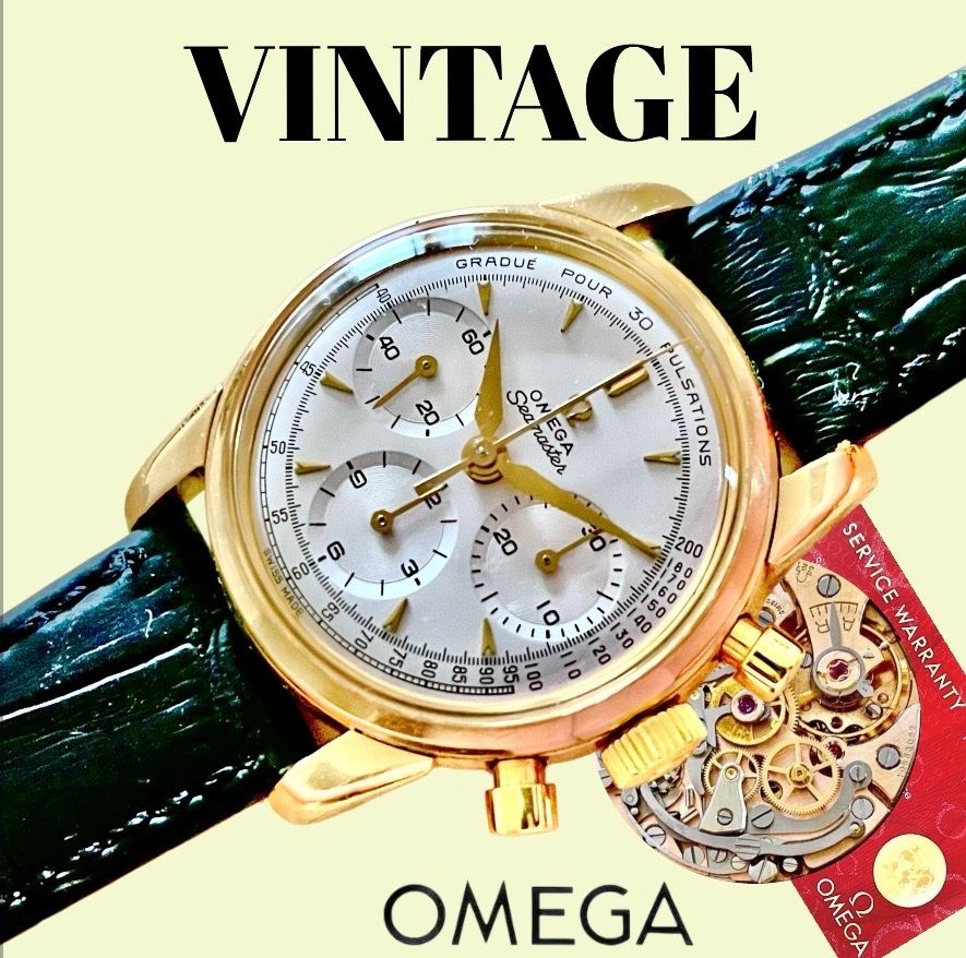 Omega Orologi: Omega Swiss Vintage Chronograph – Usato da lyss venduto da Uhrenparadies
