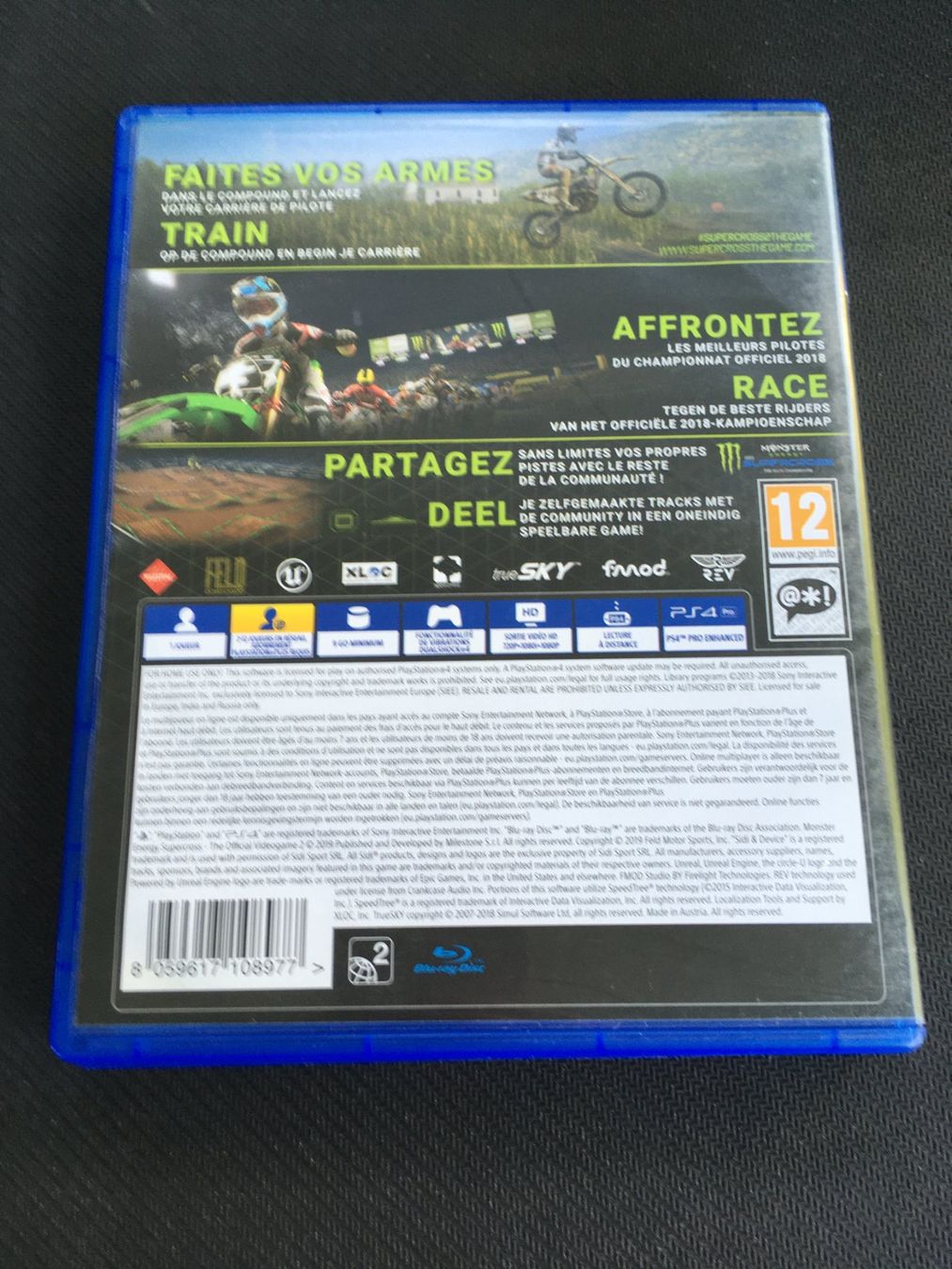 Sony Giochi: Monster Energy Supercross 2 - Playstation 4 – Usato da St.Gallen venduto da sjosjo 1