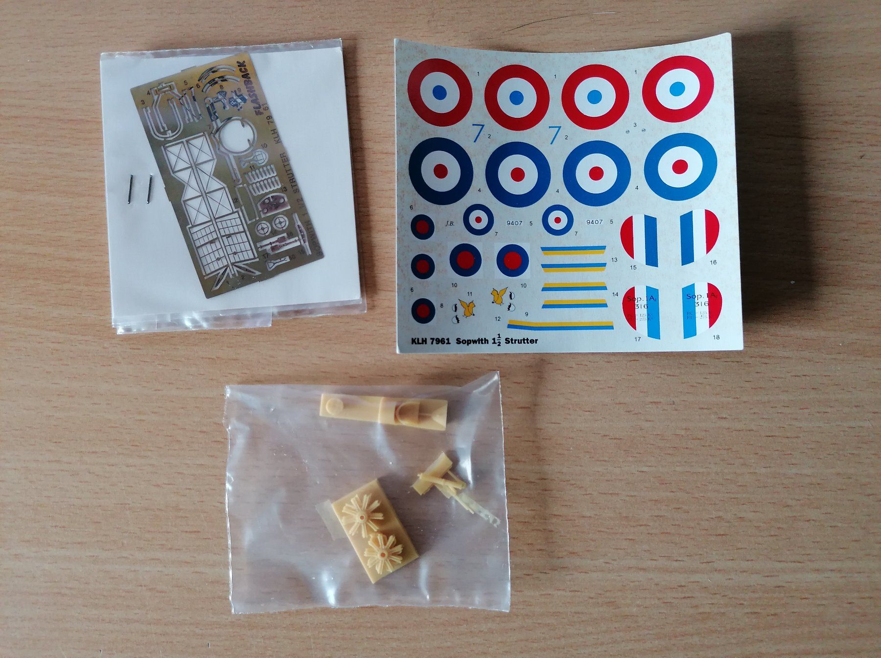 Kit di modellismo & Modellini statici: 1/72 Sopwith 1 1/2 Strutter Flashback 7961 – Nuovo e nell'imballaggio originale da Sion venduto da mika-0926 3