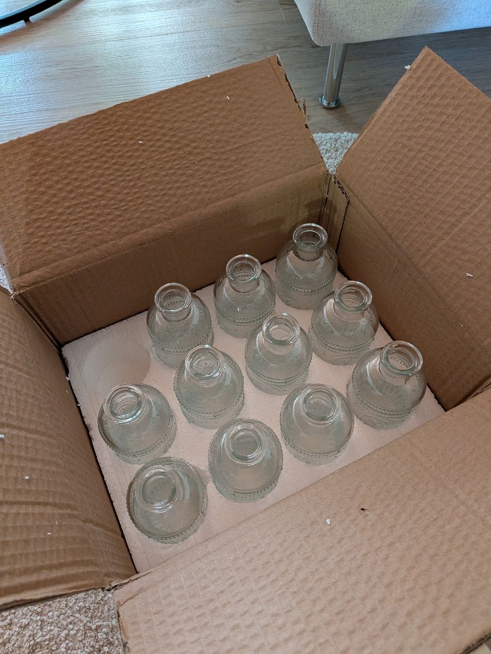 Vasi & Recipienti: Glasvasen 11er Set transparent – Usato da Aarau venduto da ilohe 3