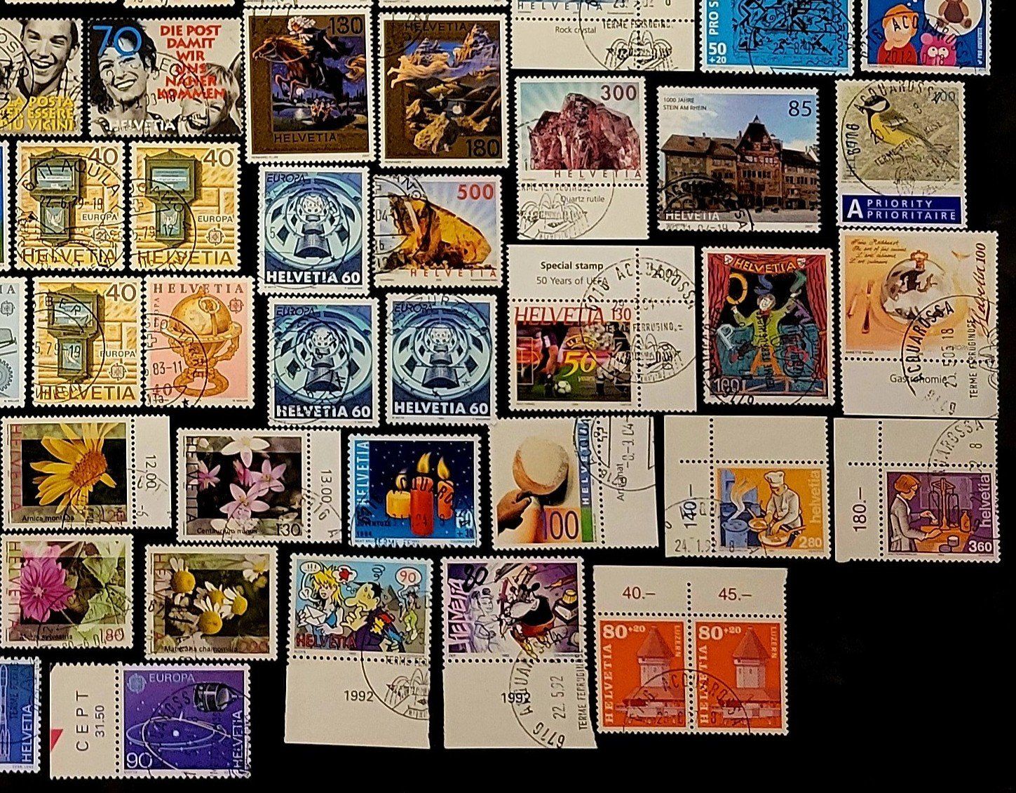 Tutti i francobolli: CH, Lot Briefmarken, gestempelt – Usato da Castione venduto da Rx-stamps 4