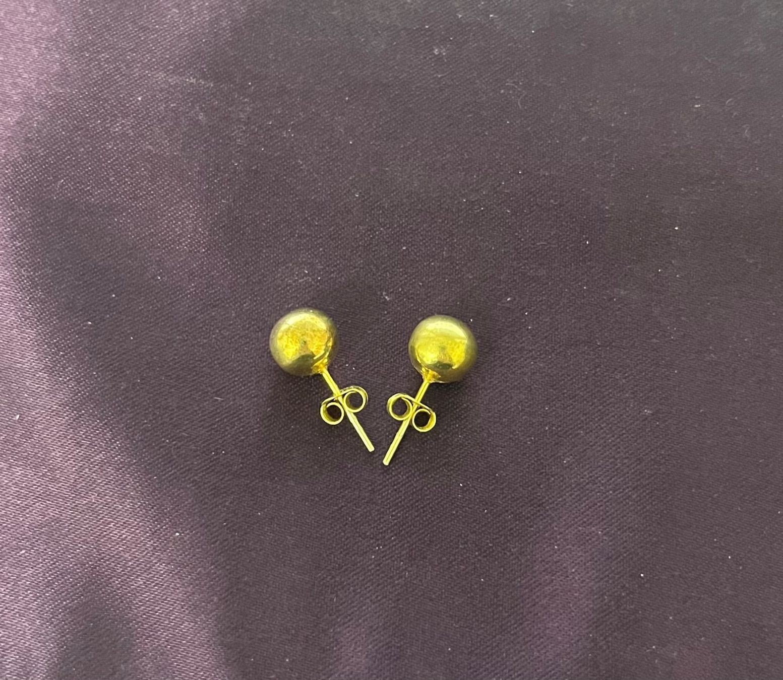 Gioielli per piercing: Ohrstecker, 925 Silber, vergoldet – Usato da Burgdorf venduto da MCSchweizer88 1