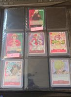 One Piece OP01 Blue Bottom Pre Errata Karten