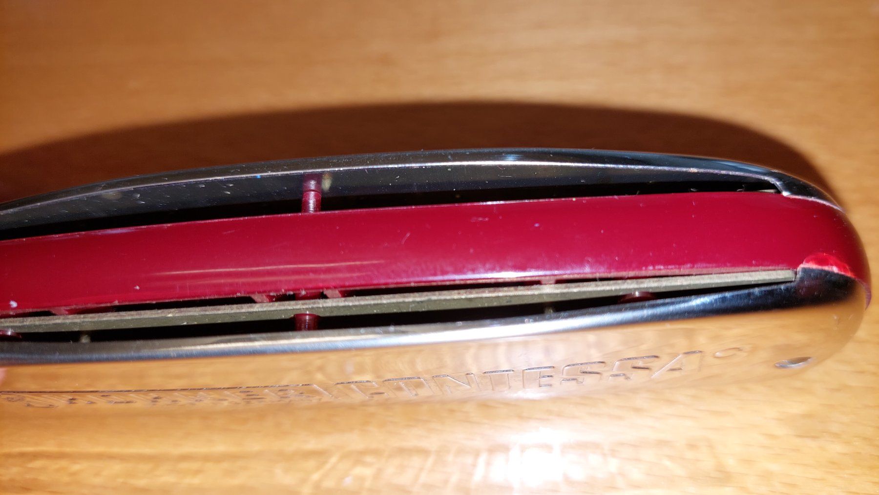 Hohner Strumenti musicali: Hohner Contessa Mundharmonika mit Originaletui – Usato da Russikon venduto da um1224 3