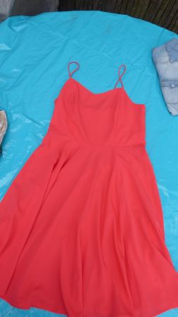 dunkel Rosa Sommerkleid  Gr S Taille  36cm VERO MODE