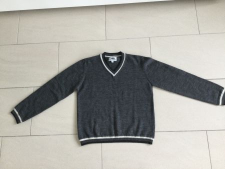 Jack Morgan Pullover V-Ausschnitt grau Grösse M