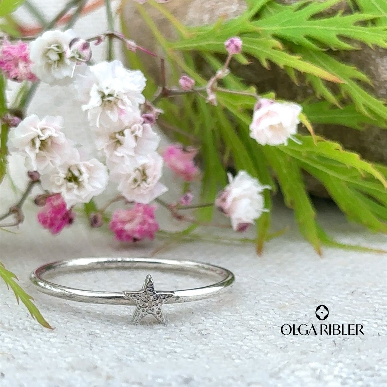 Olga Ribler Anelli: Stern Silber Ring 925 fein Grösse 58 – Nuovo (secondo la descrizione) da Luzern venduto da Schmuckoutlet 4