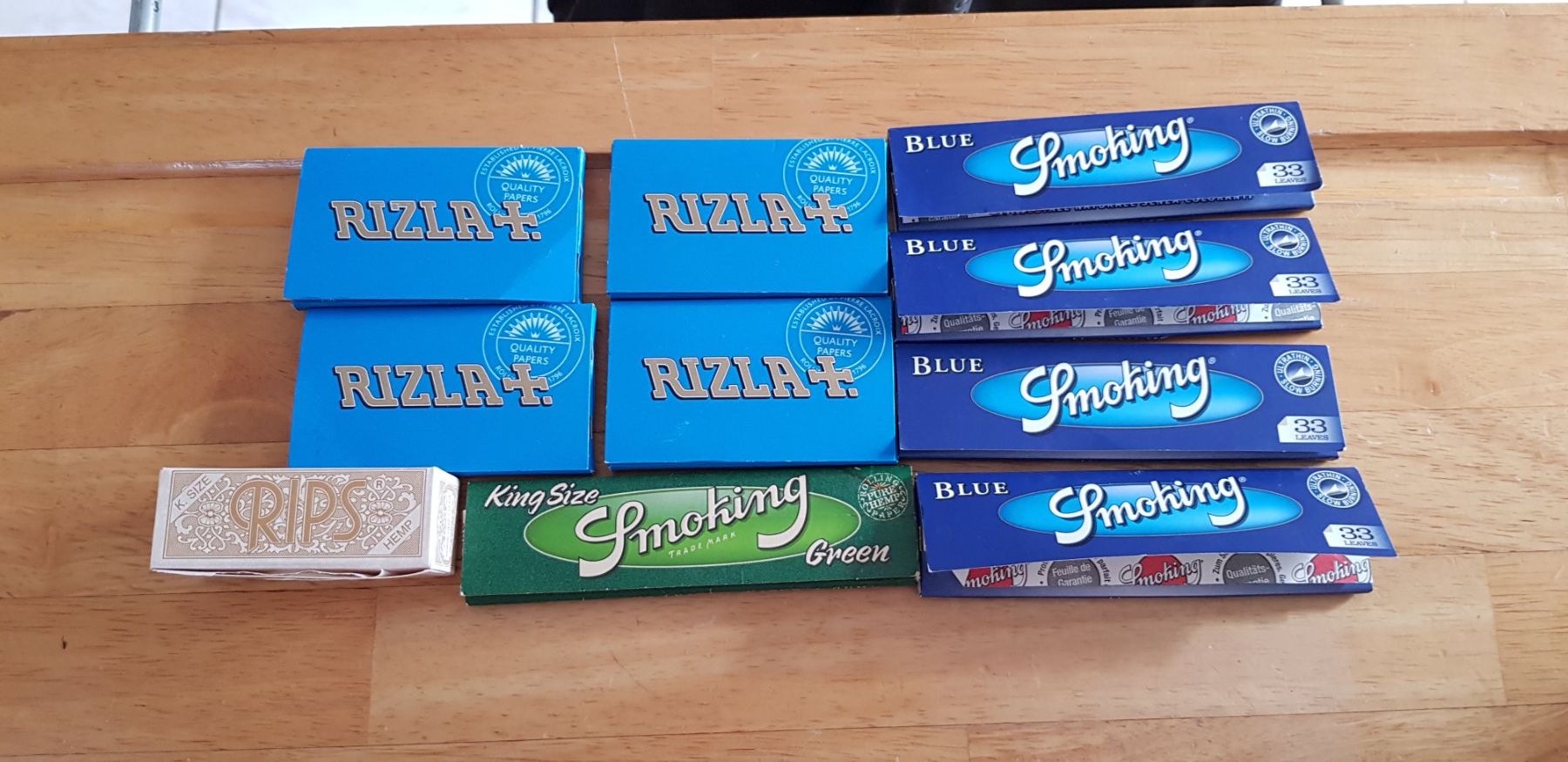 Carta: Rizla+, Smoking, Rips – Nuovo e nell'imballaggio originale da Güttingen venduto da storcheli