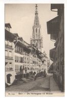 BERN Die Herrengasse mit Münster