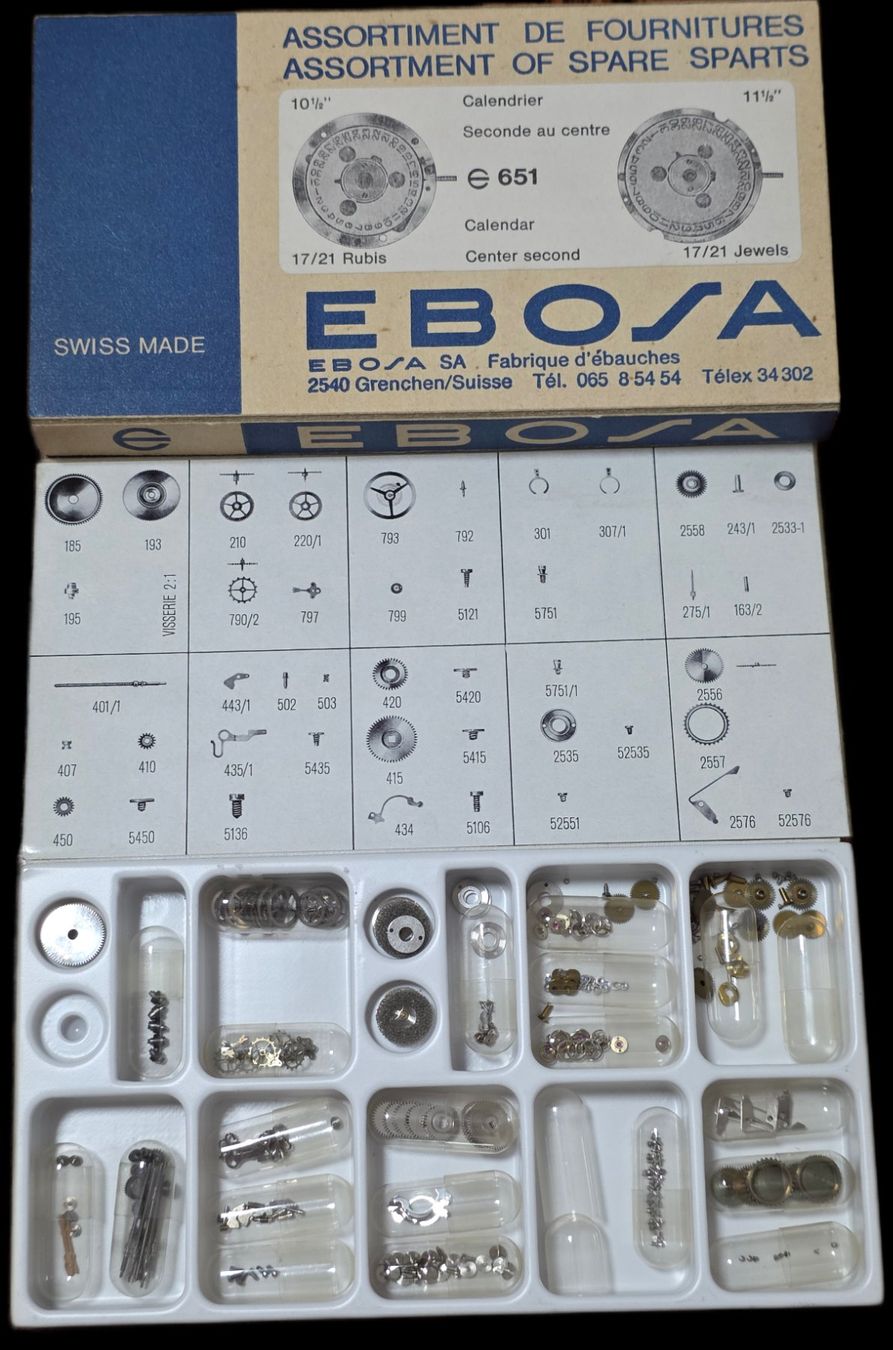 Orologi: Lot mouvement EBOSA 700-701 – Usato da La Chaux-de-Fonds venduto da mem_l6xm 7