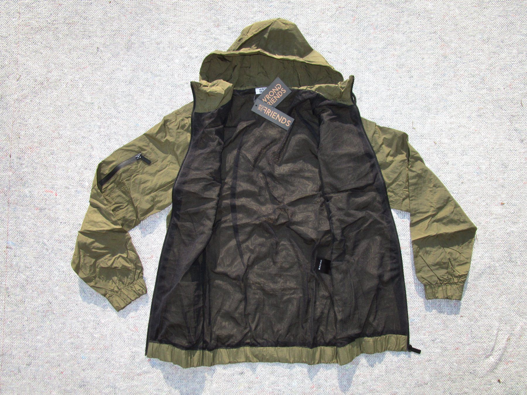 Giacche: Wrong Friends Amarillo Jacket Windbreaker Army Green  Gr. S – Nuovo (secondo la descrizione) da Eschenbach SG venduto da brocarte 5