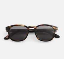 Ace & Tate Alfred Small Tigerwood Sonnenbrille
