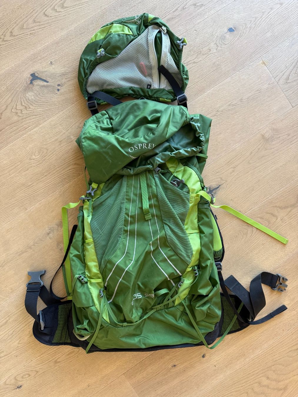 Osprey Zaini: Rucksack Osprey Exos 38 – Usato da St. Moritz venduto da fue_5d7w
