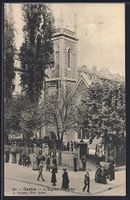 Geneve, L'Eglise Angraise, viele Mensche