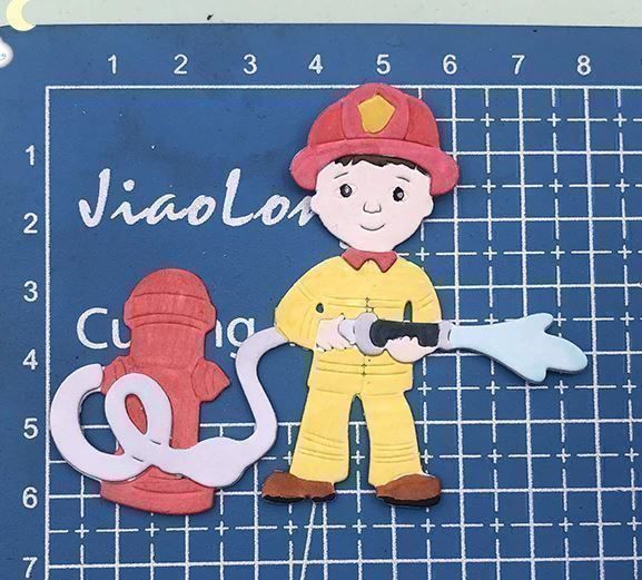 Sciablone: Stanzschablonen-Set  Feuerwehr NEU – Nuovo e nell'imballaggio originale da Effretikon venduto da wenuss