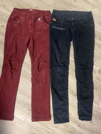 2 Driver Feincord Hosen Damen Stretch Gr. 36